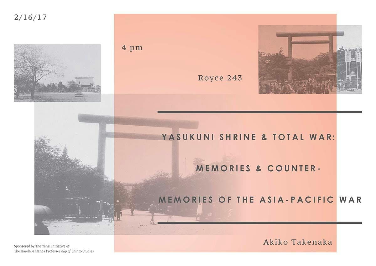 Yasukuni Shrine & Total War: Memories & Counter-Memories Of The Asia-Pacific War